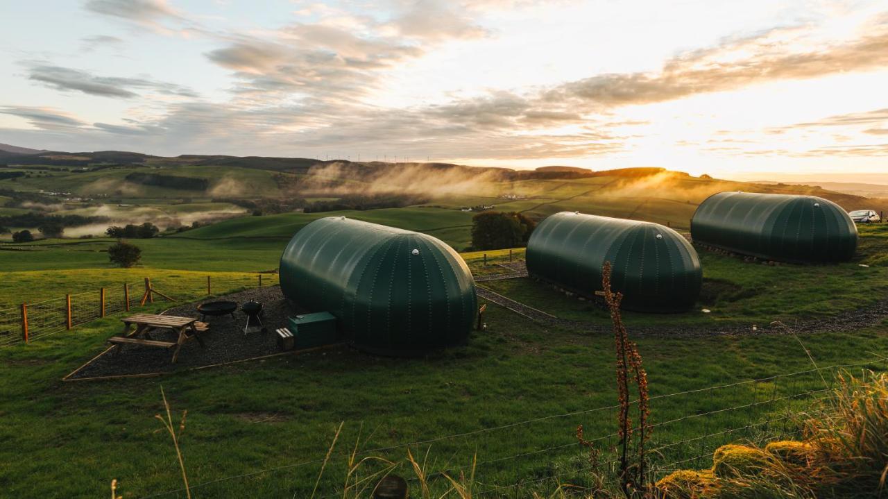 Further Space At Hillhead Farm Luxury Glamping Pods, Dumfries, Scotland Exterior foto